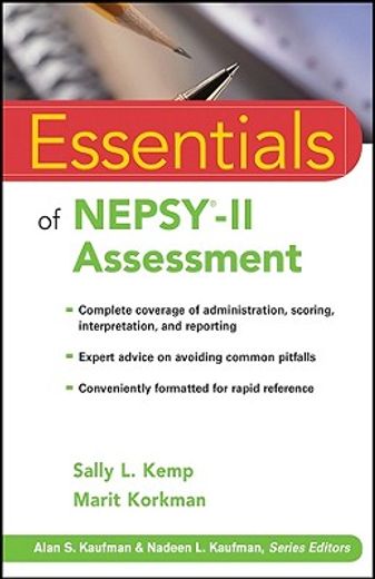 essentials of nepsy-ii assessment (en Inglés)