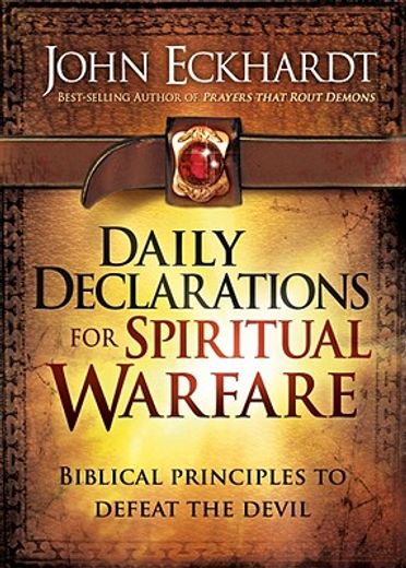 daily declarations for spiritual warfare,365 biblical principles to defeat the devil