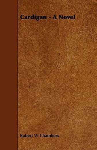 cardigan - a novel