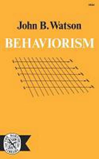 behaviorism (en Inglés)