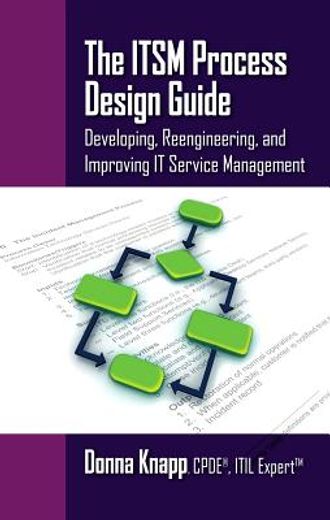 The ITSM Process Design Guide: Developing, Reengineering, and Improving IT Service Management (en Inglés)