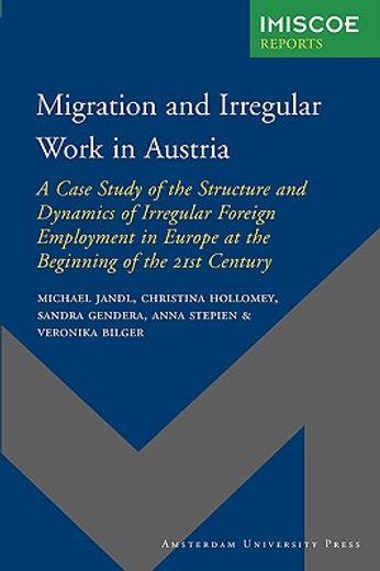 migration and irregular work in austria,a case study of the structure and dynamics of irregular foreign employment in europe at the beginnin