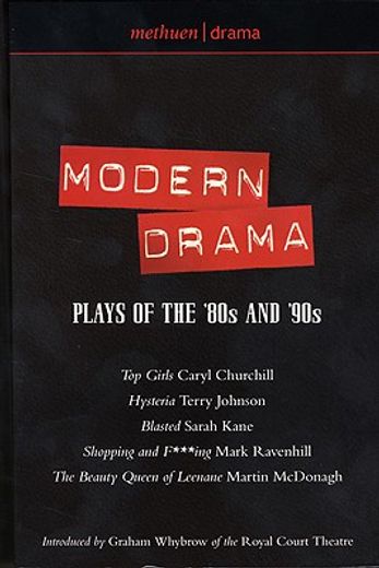 the methuen book of modern drama,plays of the 80´s and 90´s