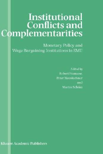 institutional conflicts and complementarities (en Inglés)