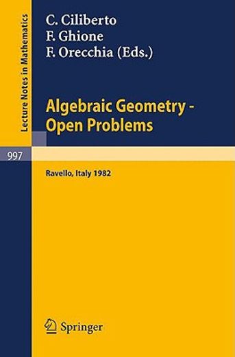 algebraic geometry - open problems (en Francés)