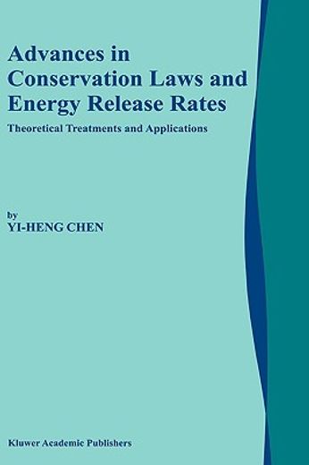 advances in conservation laws and energy release rates (in English)