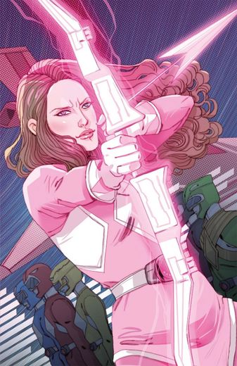 Mighty Morphin Power Rangers Pink #1b