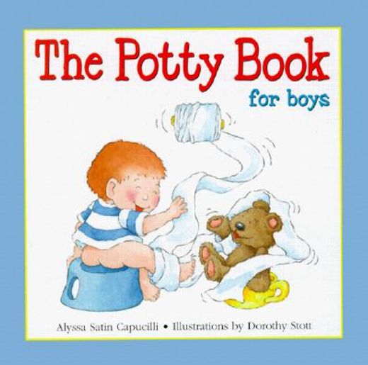 the potty book for boys (in English)
