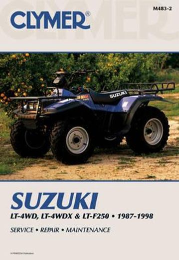 suzuki lt-4wd, lt-4wdx & lt-f250, 1987-1998