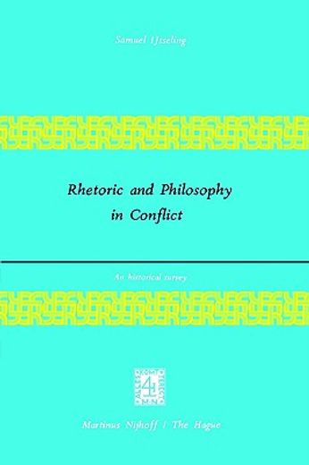 rhetoric and philosophy in conflict