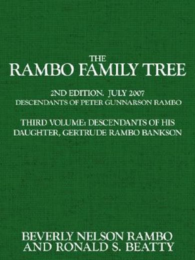 rambo family tree (en Inglés)