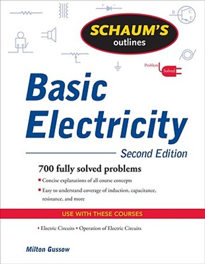 schaum´s outline of basic electricity (en Inglés)