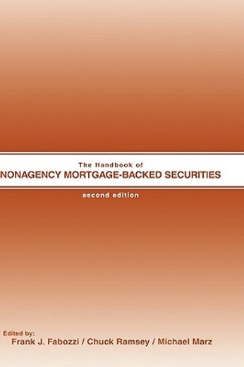 the handbook of nonagency mortgage backed securities