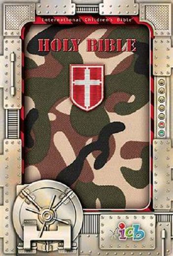 the holy bible,kids compact bible, international children´s bible, green camouflage (en Inglés)