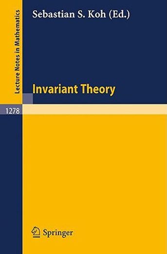invariant theory (in English)