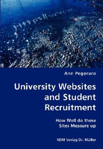 university websites and student recruitment,how well do these sites measure up