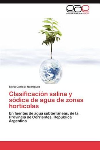 clasificaci n salina y s dica de agua de zonas hort colas (in Spanish)