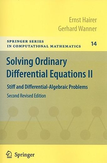 solving ordinary differential equations ii,stiff and differential-algebraic problems (en Alemán)