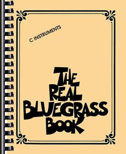 the real bluegrass book,c instruments (en Inglés)
