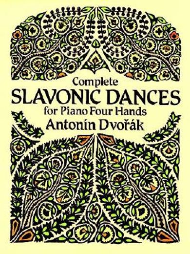 complete slavonic dances for piano four hands (in English)