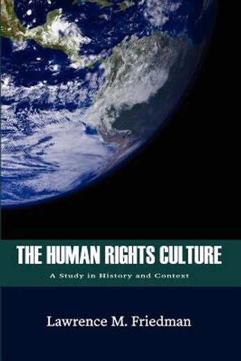 the human rights culture (en Inglés)