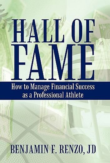 hall of fame,how to manage financial success as a professional athlete