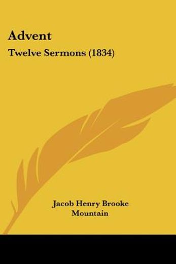 advent: twelve sermons (1834)