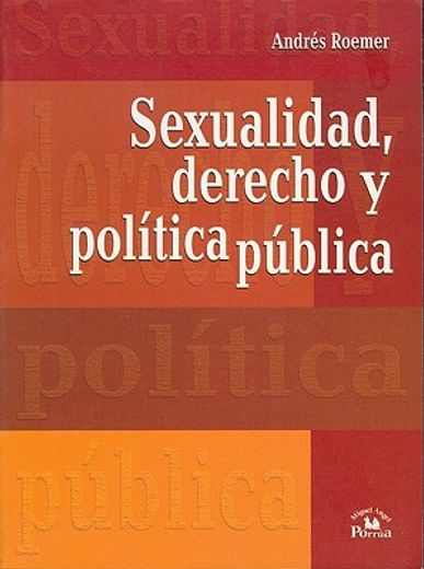 sexualidad, derecho y política pública.