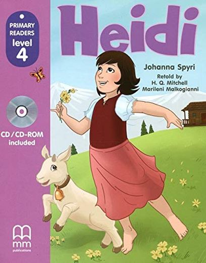 Heidi - Primary Readers level 4 Student's Book + CD-ROM