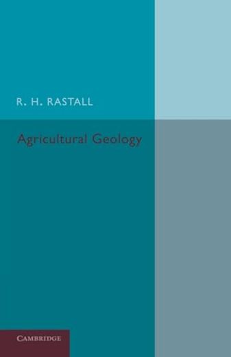 Agricultural Geology (en Inglés)