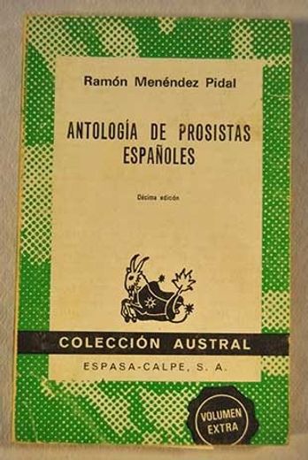 Antologia de Prosistas Españoles