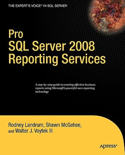 pro sql server 2008 reporting services