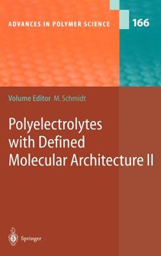 polyelectrolytes with defined molecular architecture