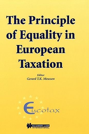 the principle of equality in european taxation