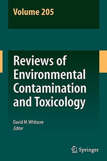 reviews of environmental contamination and toxicology