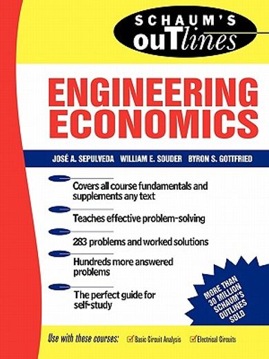 schaum´s outline of theory and problems of engineering economics (en Inglés)
