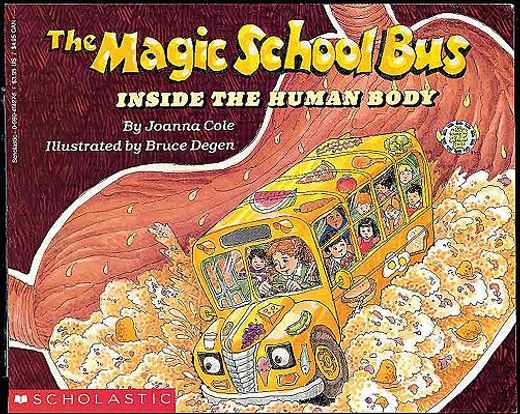 the magic school bus inside the human body (in English)