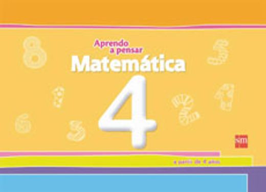 Cuaderno Matematica 4 Años (Aprendo a Pensar) (Sm)