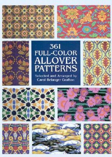 361 full-color allover patterns for artists and craftspeople