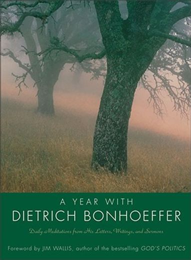 a year with dietrich bonhoeffer,daily meditations from his letters, writings and sermons