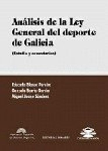 Analisis de la ley general del deporte en Galicia