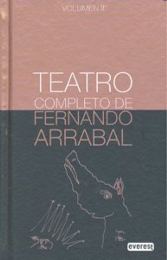 Teatro Completo de Fernando Arrabal. Volumen ll (Premios literarios) (in Spanish)