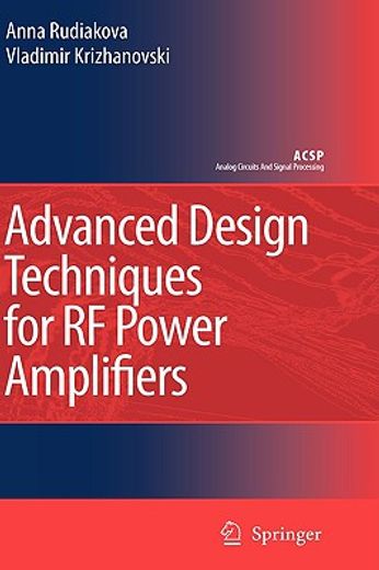 advanced design techniques for rf power amplifiers (en Inglés)