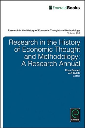 research in the history of economic thought and methodology,a research annual
