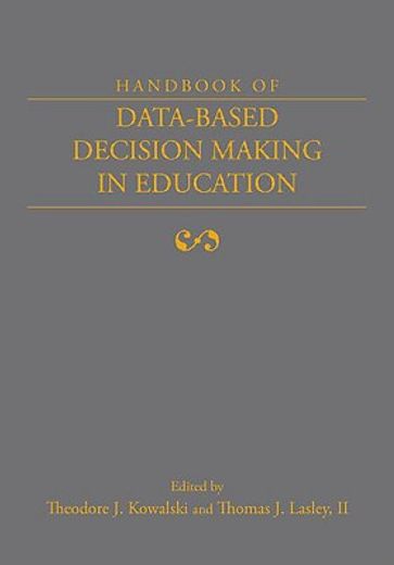 handbook of data-based decision making in education