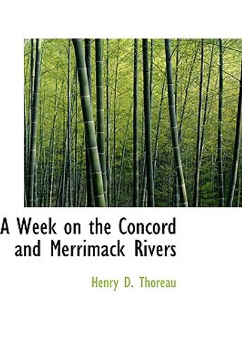 week on the concord and merrimack rivers
