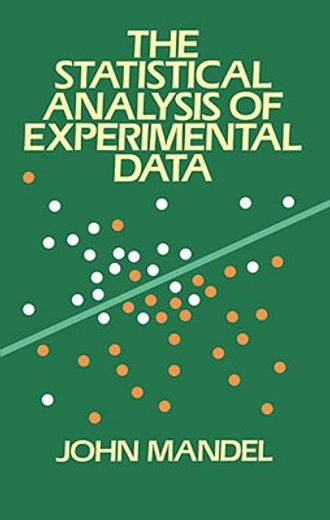 statistical analysis of experimental data. (en Inglés)