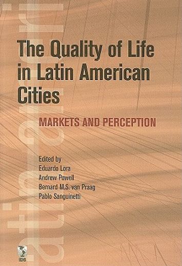 monitoring the urban quality of life in latin america