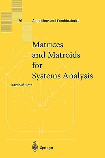 matrices and matroids for systems analysis