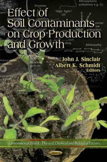 effect of soil contaminents on crop production and growth
